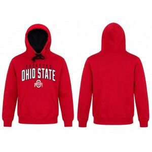 Ohio State‎ Buckeyes Hoodie Mens XL Red Varsity Authentic Apparel Sweatshirt